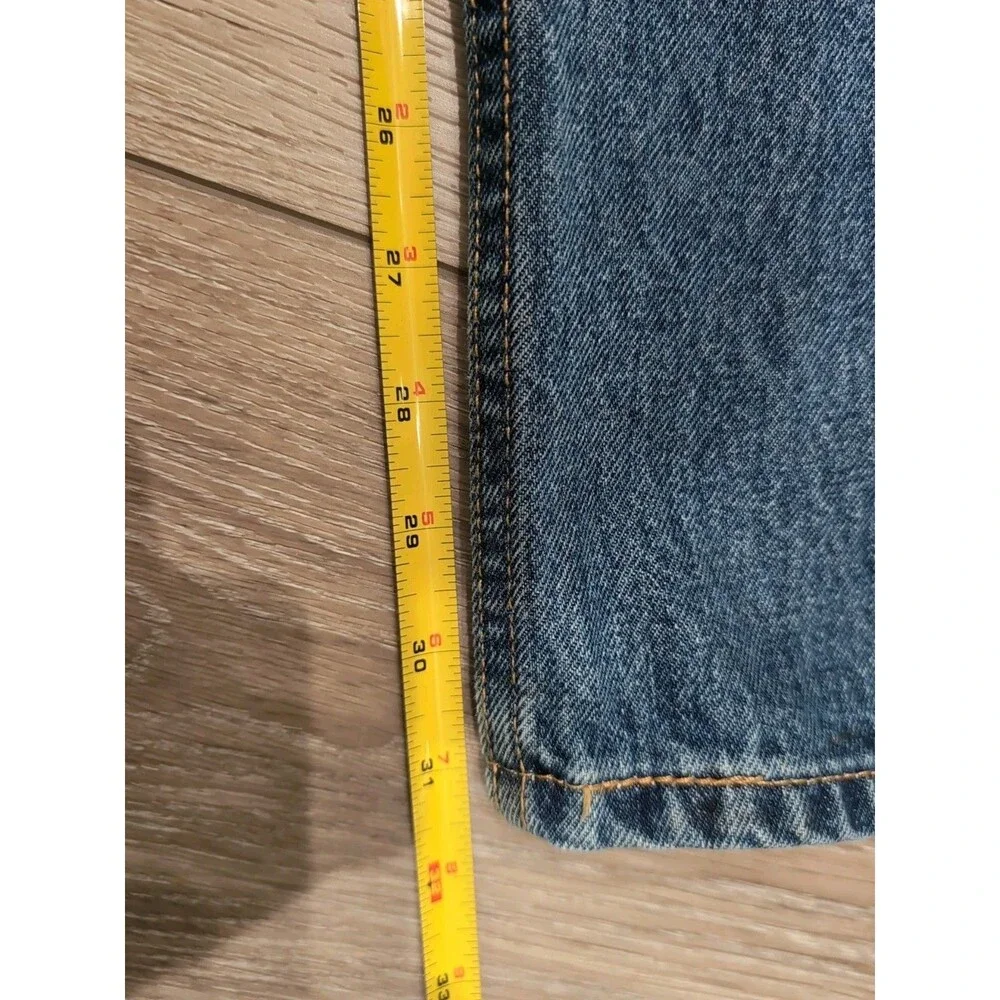 LEVI'S 550 36x32 BLUE JEANS MEN'S STRAIGHT LEG DARK WASH